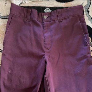 Dickies Skateboarding Pants (Red)